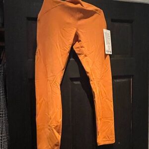 Lululemon Orange Leggings